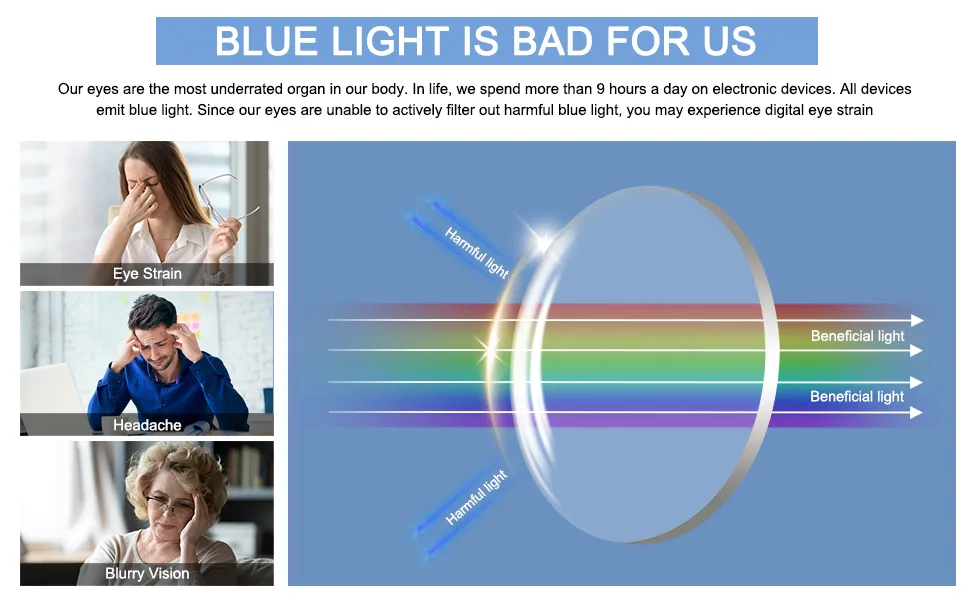 4 Pack Progressive Multifocus Reading Glasses for Women Men Spring Hinge Blue Light Blocking Readers Mix 1.0 x - bluelight blocking reading glasses