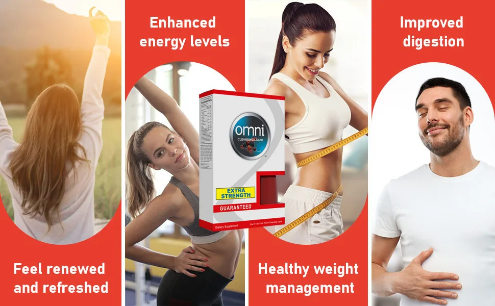Wellgenix Omni Detox Drink - Extra Strength Cleansing - Same Day Quick Flush Cleanser - Fruit Punch Flavor 1oz (2 Pack) 1 Fl Oz (Pack of 1) - Feel renewed and refreshed enhanced energy levels healthy weight management improved digestion