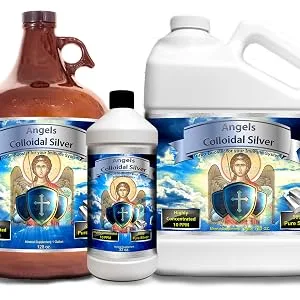 Colloidal Silver Immune Support 10 PPM Nano Liquid (128 fl oz) 128 Fl Oz (Pack of 1) - all our products