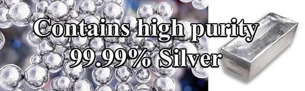 Colloidal Silver Immune Support 10 PPM Nano Liquid (128 fl oz) 128 Fl Oz (Pack of 1) - Contains High Purity 99.99% Silver