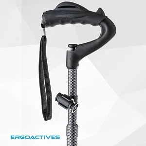 LightBaum- Adjustable LED Flashlight for Crutches, Canes, & Walkers, Helps Prevent Falls During Dark Hours, Perfect Illumination Allows Users to See at Night (Universal Tube Mount) - product information 5