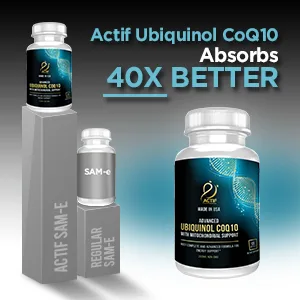 ACTIF Super Ubiquinol CoQ10 with Enhanced Mitochondrial Support Non-GMO Made in USA 200mg 120 Count - product information 2
