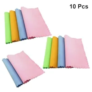 10pcs Microfiber Cleaning Cloth for Screens Microfiber Cleaning Cloths Glasses Cleaning Cloth Microfiber Lens Cleaning Cloth Camera Lens Cleaning Cloth Customized Dust Cloth - product information 3