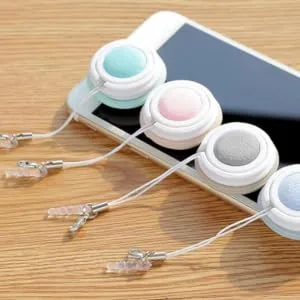 GLEAVI 3Pcs Macaron Phone Screen Cleaner Macaron Shaped Screen Wipes Phone Screen Wipe Screen Cleaning Cloths Phone Cleaner Wipes (Pink) - product information 1