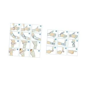 3pcs Compression Bandage Elastic Bandage - product information 5