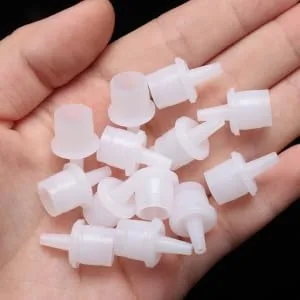 100pcs Glue Replacement Bottle Stoppers Precision Plug White - product information 5