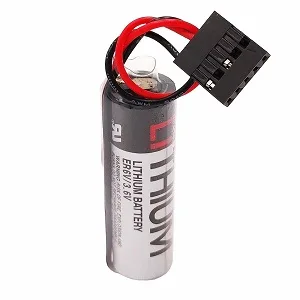 2Pcs ER6VC3N ER6V/3.6V 2000mAh with JAE5PIN Plug The PLC Battery CNC Replace for Toshiba CNC for Yaskawa with JAE5PIN Plug - 1021