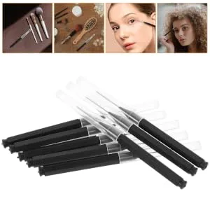 100pcs Small Eyebrow Brush Tools Lash Extension Brushes Brow Brushes Eye Lash Brush Eyebrow Tool Lash Supplies Brow Comb Lash Tool with Hat Brushes 612 Auxiliary Tool - product information 1