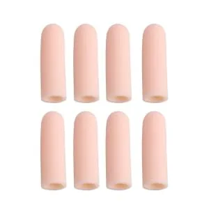 SEWACC Silicone Protectors Protector Protector 8pcs Silicone Cots Protector Support Cover Caps Sleeves Thumb - product information 1