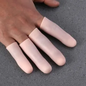 SEWACC Silicone Protectors Protector Protector 8pcs Silicone Cots Protector Support Cover Caps Sleeves Thumb - product information 5