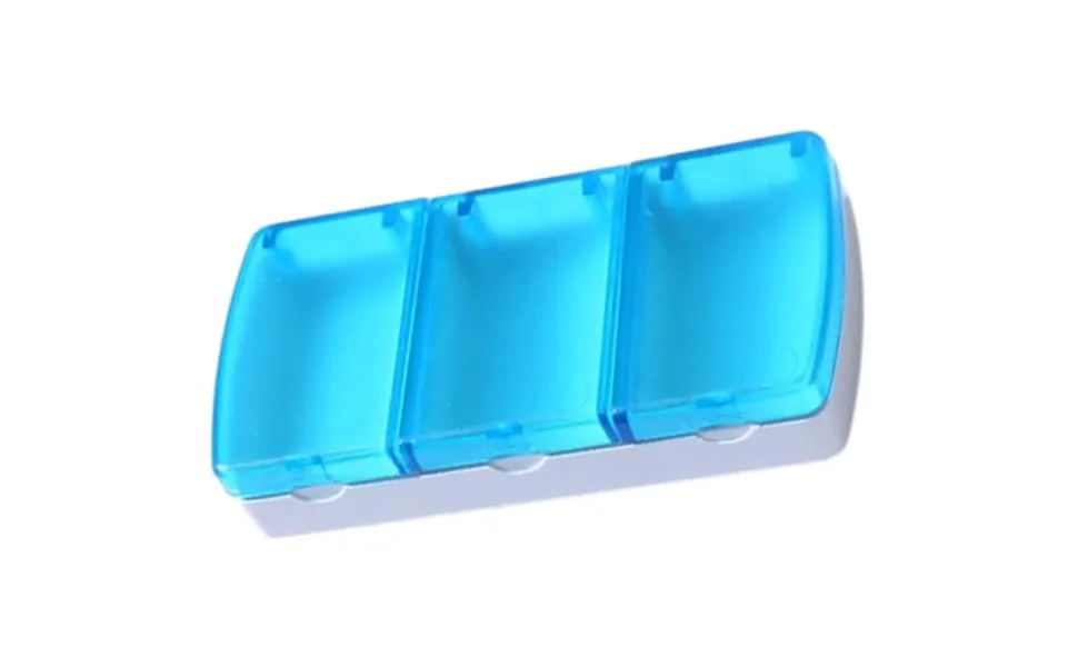 Portable 3-Compartment Medicine Portable Case Travel Organizer Storage Cases Pill Organizer Travel Storage Case Earplug Case Case - product information 4