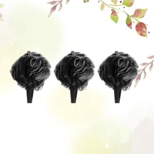 3pcs Bath Ball Bubble Maker Bubble Making Net Pe Bath Sponge Bathroom Accessories Bath Puff - product information 3