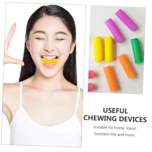 VICASKY 8pcs Orthodontic Aligner Chewies Teeth Bite Training Jaw Muscle Exerciser Oral Care Tool for Aligner Chompers Aligner Trays Seaters - product information 2
