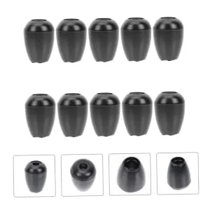 Alipis 10 Pairs Appendix Stethoscope Ear Plugs Stethoscope Ear Tips for Small Ears Universal Button Stethoscope Ear Buds Component Skull Stethoscope earpiece Silicone Case Silicone Cover - product information 4