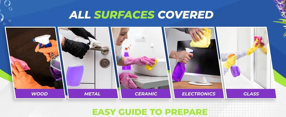 True Fresh Multi Surface All Purpose Cleaning Tablets 24-Pack - Lavender Scented Non-Toxic Rapid Dissolving Formula - Effortless High-Efficiency Cleaning - Cleans Every Corner of Your Home & Office - Wooden Surface, Ceramic Surface, Metal Surface, Glass Surface, Plastic Surface, Tile Surface,