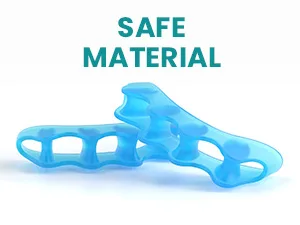 Toe Spacers & Toe Separators - 8-Pack Bunion Corrector for Toe Alignment Correct - Toe Separators for Women & Men - Toe Spacers for Gifts with Gel (Blue) - Women s 11+ Men s 10+ - L - TOE SPACER