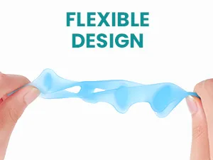 Toe Spacers & Toe Separators - 8-Pack Bunion Corrector for Toe Alignment Correct - Toe Separators for Women & Men - Toe Spacers for Gifts with Gel (Blue) - Women s 11+ Men s 10+ - L - TOE SPACER