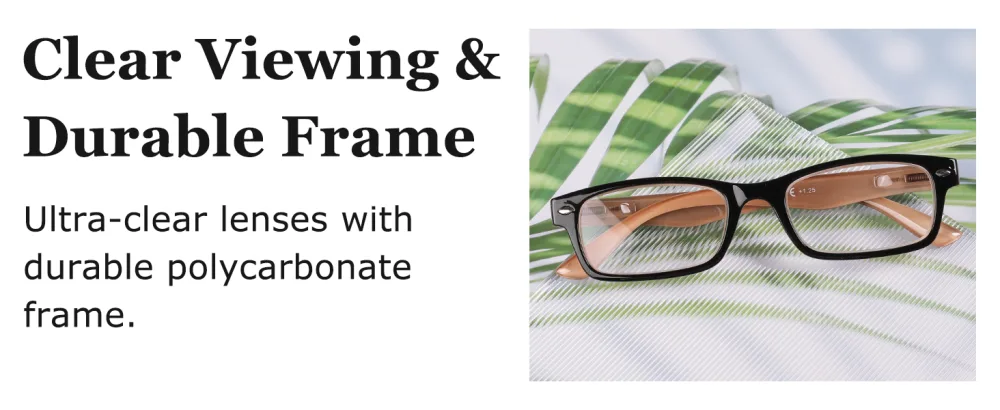 LUR Reading Glasses for Men Women 10 Pack Spring Hinges Readers Include Reading Sunglasses +2.50 10 Pack Mix Color -R055 2.5 x - rectangular readers for women men
