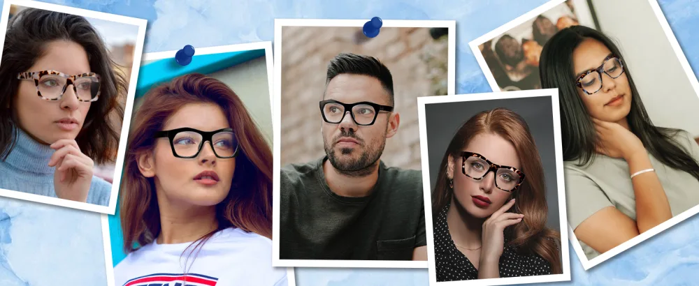Viseng 3 Pack Oversized Frame Design Women's Reading Glasses Blue Light Blocking Computer Reader +1.75 Combination 3 1.75 Diopters - Women reading glasses