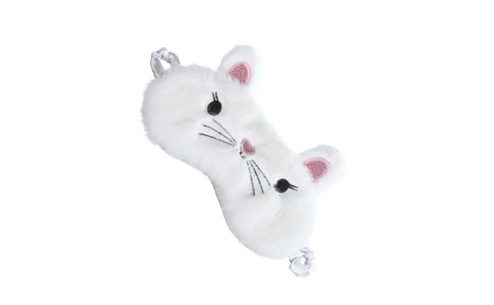 Sleeping Mask Eye Mask Night Blindfold Sleep Mask Eye Cover Night Eyeshade Child White Goggles Cartoon 1 Count (Pack of 1) White - product information 2