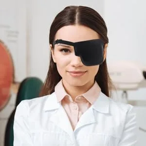 Eye Patch Pack of 3-3D Adjustable Eye Patch for Left Eye Lazy Eye Patches for Adults and Left Eye 3pcs - product information 5