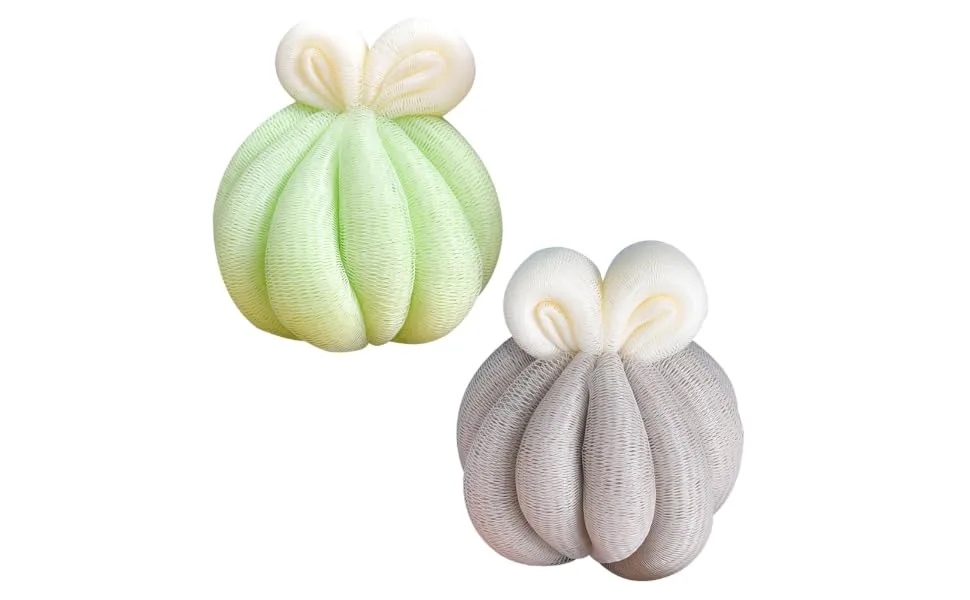 2pcs Bath Ball Bath Sponge Shower Sponge Loofah Bath Flower Exfoliating Loufa Sponge Cleaning Tools Shower Ball Mesh Bath Sponges for Shower Lady Tools Bathing Utensils Body - product information 2