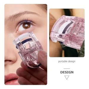 2pcs Eyelash Curler Eyelashes Curling Tool Hand Lash Curler Eyelash Crimper Eyelash Curling Tool Eyelash Makeup Tool Lash Curling Clips Eyelash Curling Clip Silicone Make up Travel - product information 7