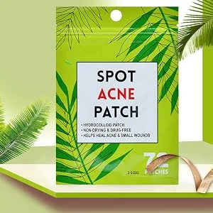Spot Acne Patch - 72 patches Skin Blemish Treatment with Hydrocolloid | Blemish Acne Dot (Packaging May Vary) 72 Count (Pack of 1) - acne patch hydrocolloid