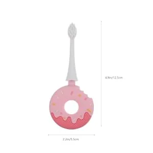 Toothbrush Brush Head Pink Portable Travel 1 Count (Pack of 1) Pink - product information 1