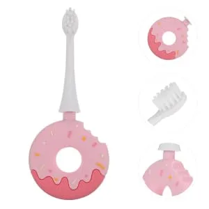 Toothbrush Brush Head Pink Portable Travel 1 Count (Pack of 1) Pink - product information 3