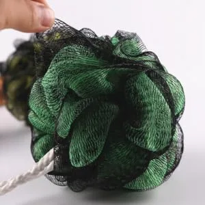4pcs Mesh Pouf Large Bath Ball Shower Ball Women Bath Ball Sponge Two-Color - product information 1