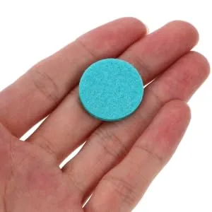 100pcs Cotton Sheet Compact Aroma Pad Essential Oil Diffuser Pads Pendant Locket Pads Necklace Cotton Pads Replaceable Aromatherapy Pad Aromatherapy Necklace Aroma Accessory - product information 6