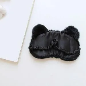 Eye Sleep Mask 3pcs Blindfold Child Glasses to Sleep Silk Cloth Cute Sleep Mask - product information 3