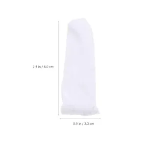 100pcs Pure Cotton Finger Cots Protection - product information 7