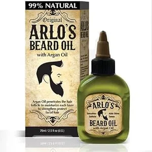 Arlo's Beard Oil Includes - Argan Tea Tree Vitamin E and Coconut (4 Pack) - product information 3