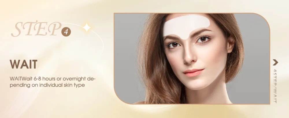 Forehead Wrinkle Patch Wrinkle Patch Reusable for The Prevention of Skin Wrinkles Sleep Overnight to Remove Wrinkles a Pack of Three Tablets - wait