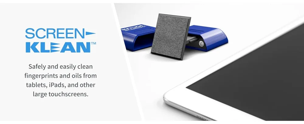 SmartKlean Replacement Pads - Compatible with iPad Android Tablet & Amazon Tablet - Screen Cleaner with Carbon Microfiber Tech - 2 Count - product information 2