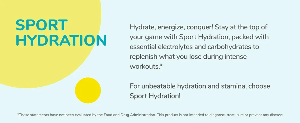 Twinlab Sport Hydration - Natural Electrolyte Powder Drink Mix to Support Hydration - Includes BCAA s L-Arginine Astaxanthin & Carbohydrates - Orange Rush 9.25 oz 25 Servings - product information 6