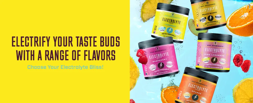 KEY NUTRIENTS Multivitamin Electrolytes Hydration Packets - Refreshing Lemonade Post Workout and Recovery 40 Pack - No Sugar No Calories - Travel Hydration Powder Lemonade 40 Servings - Range of Flavors