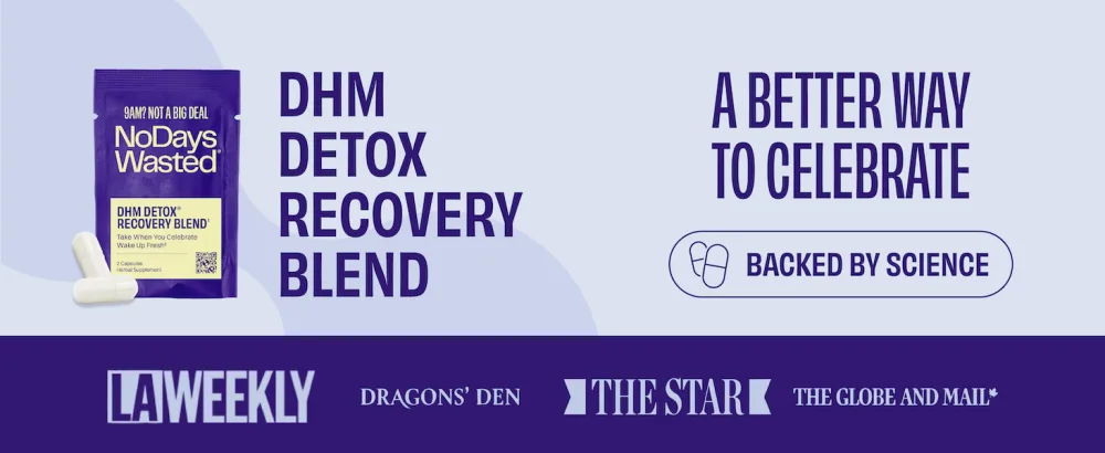 DHM Detox 30 Capsules (15 Servings) - Jar - Take During Evening for Better Next Day and Recovery 30 Count (Pack of 1) - DHM Detox