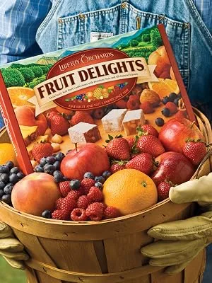 Liberty Orchards Dessert Delights, Fruit & Nut Candies, 10 Ounce - fruit delights