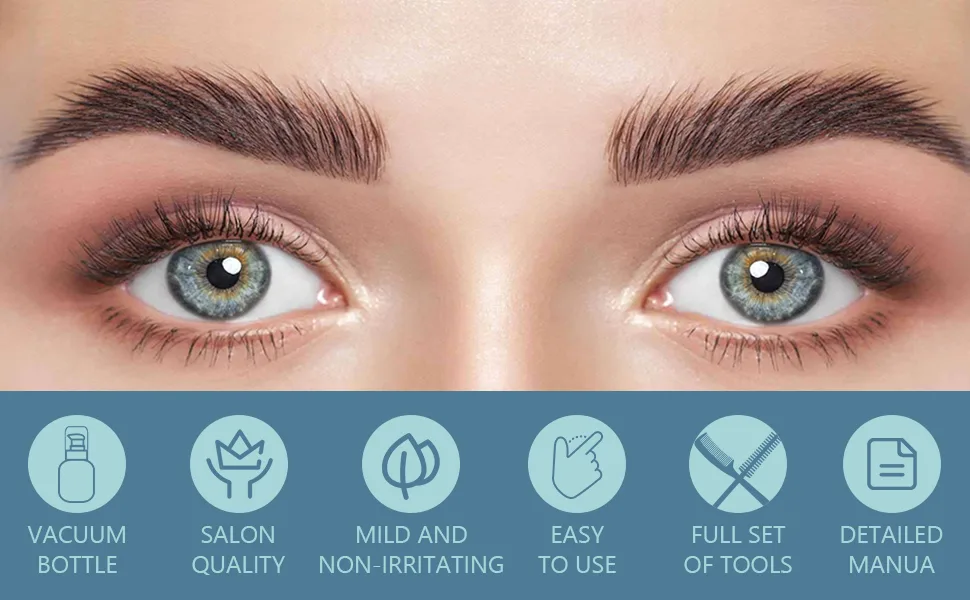 Libeauty Lash Lift Kit, Eeyelash Perm Kit, Premium Perm DIY Lifting Kit for Eyelashes, Instant Perming, Lifting & Curling for Eyelashes at Home & Salon Use - lash lift kit