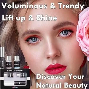 Libeauty Brow Lamination Kit, Eyelash Lift Kit, Brow Lift Kit And Lash Lift Kit 2 In 1, Lasting 8 Weeks Professional or Home Use - process