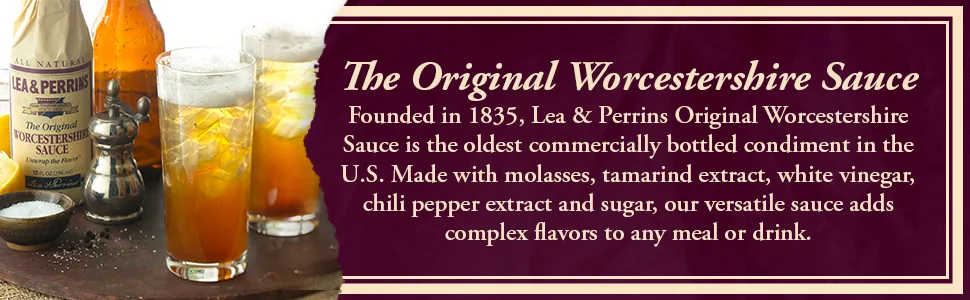 Lea & Perrins Worcestershire Sauce (15 oz Bottle) - unspecified