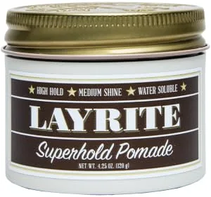 Layrite Layrite Superhold Pomade Oz Mild Cream Soda 4.25 Ounce (Pack of 1) - product information 2