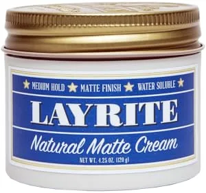 Layrite Layrite Natural Matte Cream Oz Mild Cream Soda 4.25 Ounce (Pack of 1) - product information 2