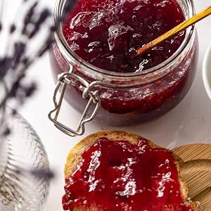 Large Tapioca Pearls by Hoosier Hill Farm, 2 Pound (Pack of 1) - Strawberry Jam