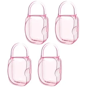 LANEYLI Pacifier Box Pacifier Shield Case Pacifier Clip Holder - Pack of 2 1 Count (Pack of 2) Transparent - fen-1