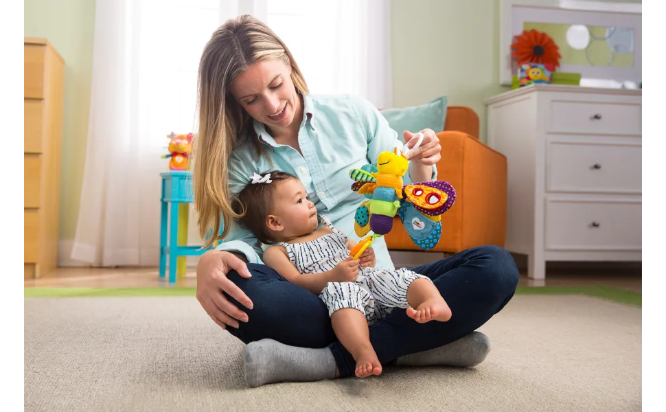 Lamaze Freddie The Firefly, Clip-On Stroller Toy - image