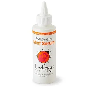 Ladibugs Elimination Mint Serum | Natural Ingredients | Highly Effective Head Lice & Nit Fix| Safe Removal for Kids, Family - ladibugs mint serum